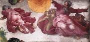 Michelangelo Buonarroti Creation of the Sun, Moon, and Plants china oil painting reproduction